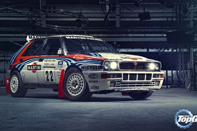 Download Wallpapers 3840x2160 Lancia, Integrale, Sports Car ...