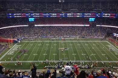 Gillette Stadium, Section 332, Home Of New England Patriots, New ...