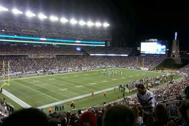 Gillette Stadium, Section 215, Home Of New England Patriots, New ...