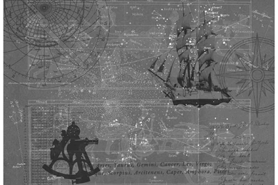 Star Map Mural By Mr Perswall : Wallpapers Direct