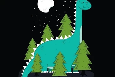 TAP AND GET THE FREE APP! Art Creative Cute Moon Trees Dinosaur ...