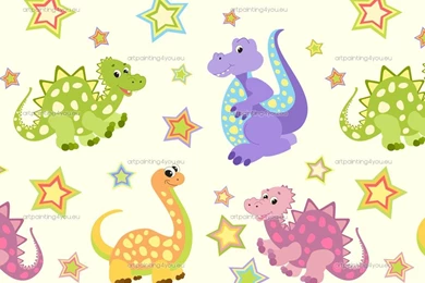Wallpapers Borders For Kids   Cute Dinosaur (1090en)