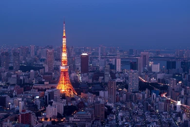 Tokyo Sky Line Wallpapers   Wall4ever