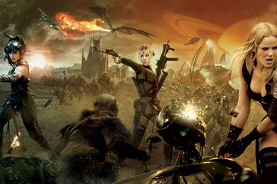 Blondie Rocket SweetPea In Sucker Punch Wallpapers