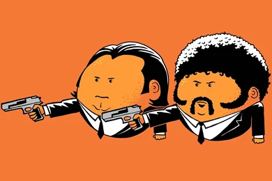 Movies Orange Pulp Fiction Oranges Pulp Jules Winnfield Vincent ...