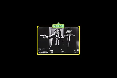 Abstract Pulp Fiction Sesame Street Solid Ezekiel Simplistic ...
