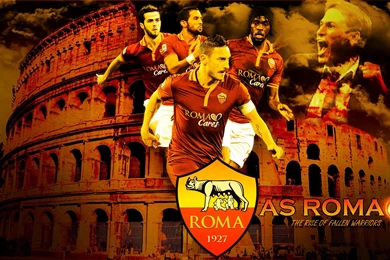 AS Roma The Rise Of Fallen Warriors (Wallpaper) By RakaGFX On ...