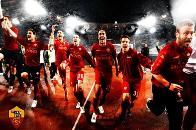 Logo As Roma Id 177596 Buzzerg Wallpapers A.s.roma In Football ...