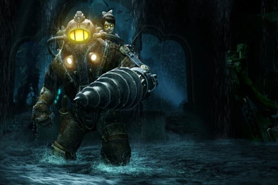 BioShock 2, Video Games, Big Daddy, Little Sister, Rapture, Sea ...