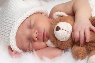 Download Cute Baby Sleeping Wallpapers