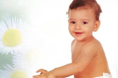 Desktop Wallpapers » Babies Backgrounds » Sweet Smiling Baby Cute ...