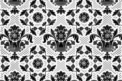 Black And White Victorian Wallpapers