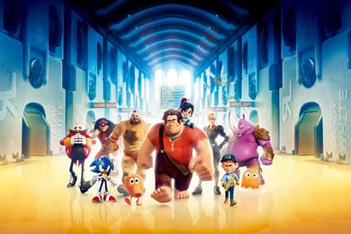 Wreck It Ralph 3D Movie Wallpapers