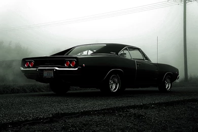 Powerful Black Dodge Charger Wallpapers And Images   Wallpapers ...