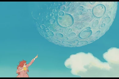Ponyo Screencap   Ponyo On The Cliff By The Sea Photo (30547731 ...