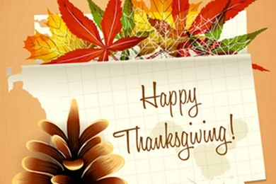 Happy Thanksgiving Banner