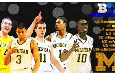 Wallpapers Season (Basketball)   January Schedule