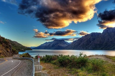 Mountains Clouds Landscapes Twitter Cover & Twitter Backgrounds ...