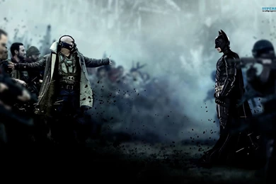 Bane And Batman   The Dark Knight Rises Wallpapers   Movie ...