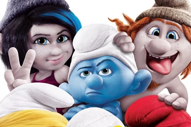 The smurfs 2 cartoon   Magic4Walls.com