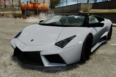 Download Great Lamborghini Reventon Roadster Back View Free Photo ...