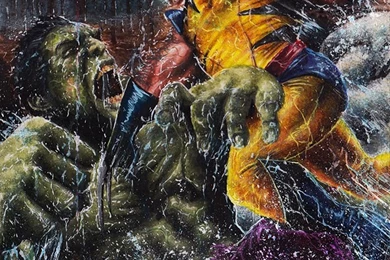 Hulk VS Wolverine By Twynsunz On DeviantArt