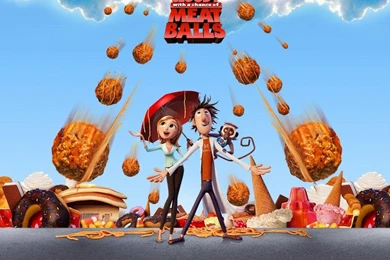 Cloudy With A Chance Of Meatballs   Cartoon Movie   Movie Wallpapers