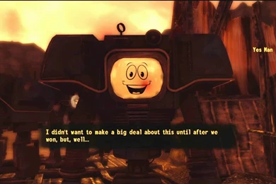 Fallout New Vegas YES MAN Ending GLITCH   YouTube