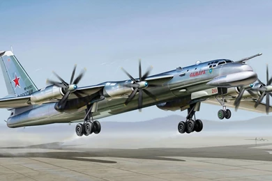 Soviet Turboprop Strategic Bomber >> HD Wallpaper, Get It Now!