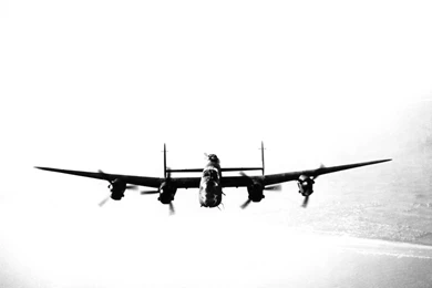 Raaf Avro Lancaster 463 Or 467 Sqn Over England 1945 High ...