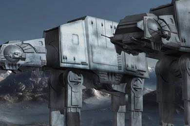 2304 × 864 AT AT Imperial Walker Wallpapers