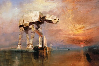 1680 × 1050 AT AT Imperial Walker Wallpapers