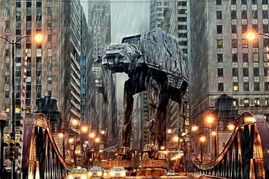 Iphone Wallpapers HD AT AT In Chicago iPhone Wallpapers