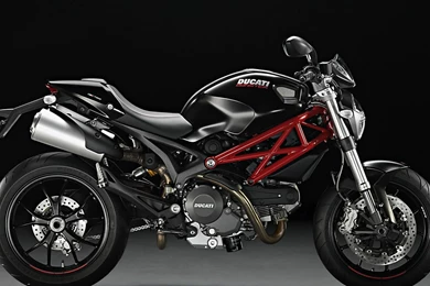 Download Wallpapers 3840x2160 Motorcycle, Ducati Monster, Black ...