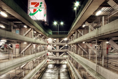 Empty Warehouse Backgrounds In 1280x720 Resolution