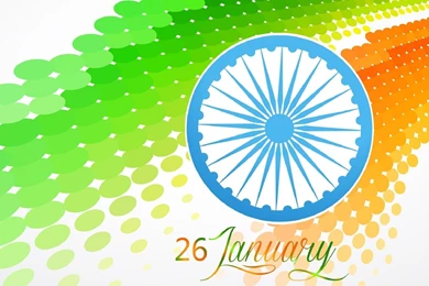 Stylish Indian Flag At 26 January Wallpapers   1920x1080   395343