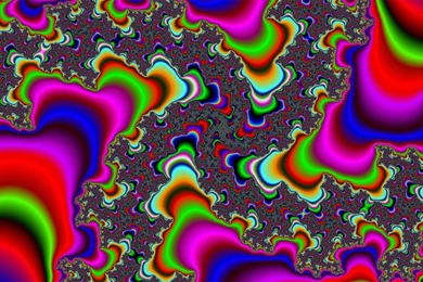 Trippy Colorful Wallpapers 1600x900   (