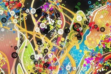 Trippy Colorful S4 Wallpapers