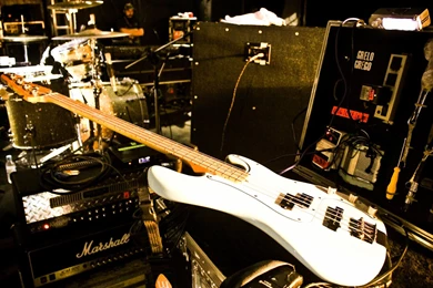 Download Fender P Bass Wallpapers 2560x1440