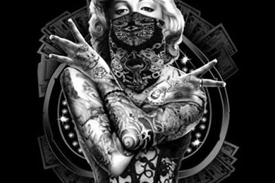Marilyn Monroe Gangster