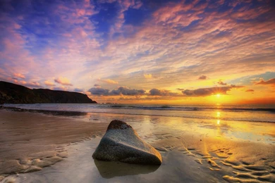 Download Sunset Beach HD Wallpapers For Desktop