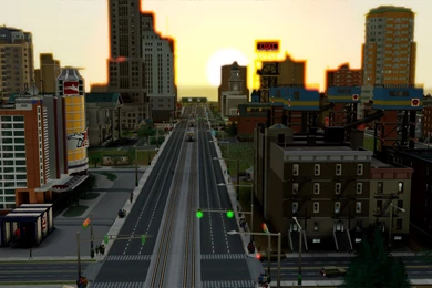 SimCity – Triple Monitor Wallpapers