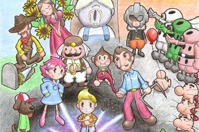 The World Of MOTHER 3 By GeoPyro On DeviantArt