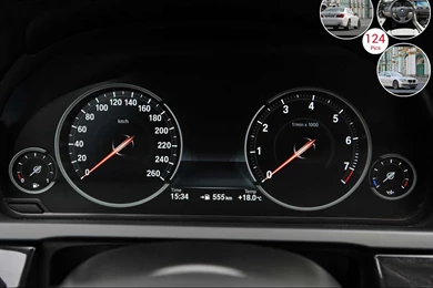 2013 BMW 7 Series Instrument Cluster