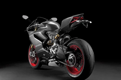 Black Ducati 1199 Panigale S Back View Wallpapers.jpg