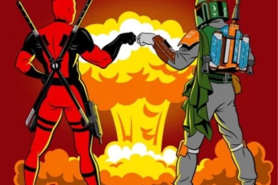 Deadpool X Boba Fett : IWallpapers