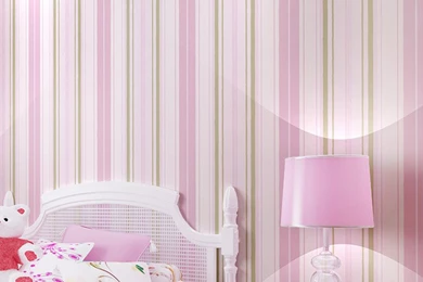 New Product Modern Simple Vertical Stripe Kids Wallpapers Living ...