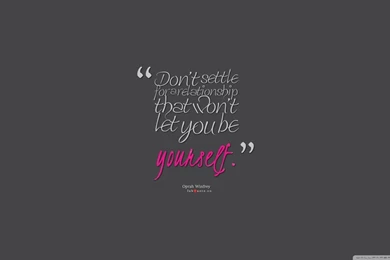 Oprah Winfrey Quote About Relationships HD Desktop Wallpapers ...