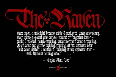 The Raven (Wallpapers 7)   Edgar Allan Poe Wallpapers