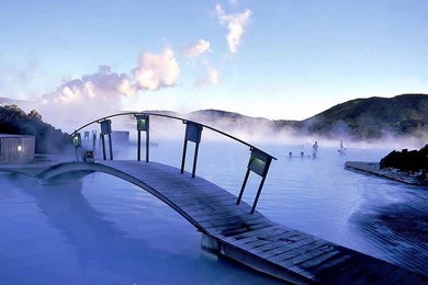 BLUE LAGOON WALLPAPER   (